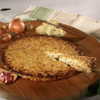 Zwiebelkuchen rund 32cm - Einzelverpackung